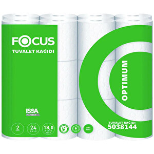 Focus Optimum Tuvalet Kağıdı 24'Lü +  Z Katlama Kağıt Havlu 20 cmx24 cm 1 Koli (12 Paket) - Çok Al Az Öde buyuk 2