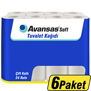 Avansas Soft Tuvalet Kağıdı 24 Rulo 6 Paket - Çok Al Az Öde buyuk 1