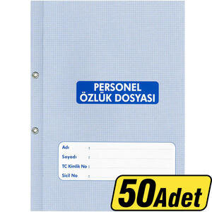 Avansas Personel Özlük Dosyası 50 Adet - Çok Al Az Öde