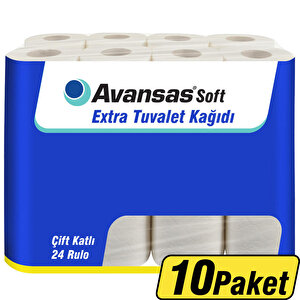 Avansas Soft Extra Tuvalet Kağıdı 24'lü - 10 Paket - Çok Al Az Öde buyuk 1