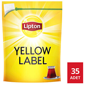 Lipton Yellow Label Jumbo Demlik Poşet Çay 35'li - Irmak Tek Sargılı Küp Şeker 500 gr Hediyeli  buyuk 2