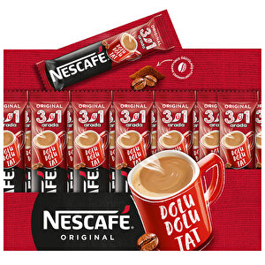 Nescafe 3'ü 1 Arada Kahve 17,5 gr 72'li Paket 2 Adet + Nescafe Kupa Tekli Hediye buyuk 2