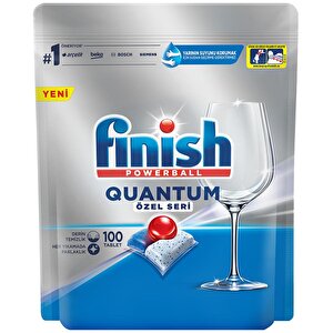 Finish Quantum Özel Seri 100 Kapsül Bulaşık Makinesi Deterjanı Tableti -Özel Fiyatlı Ürün buyuk 1