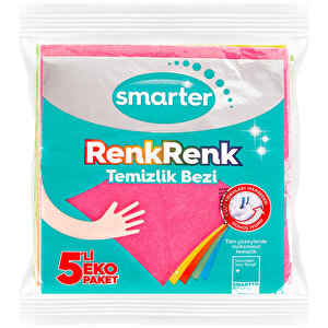 Smarter Renkrenk Temizlik Bezi 5'li Paket - 3 Al 2 Öde buyuk 2