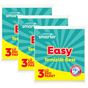 Smarter Easy Temizlik Bezi 3'lü - 3 Al 2 Öde buyuk 1