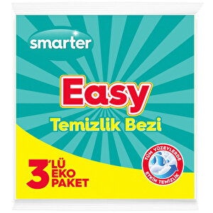 Smarter Easy Temizlik Bezi 3'lü - 3 Al 2 Öde buyuk 2