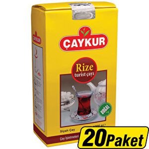 Çaykur Rize Turist Dökme Çay 1000 g x 20'li Paket Çok Al Az Öde buyuk 1