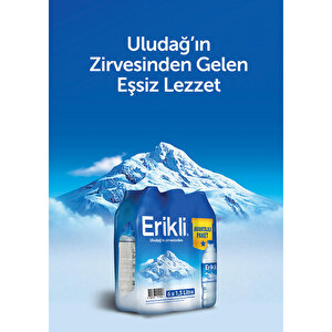 Erikli Doğal Kaynak Suyu 6 x 1,5 litre Pet Şişe x 10 Paket Çok Al Az Öde buyuk 5