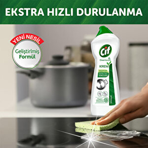 Cif Krem Yüzey Temizleyici Amonyaklı 750 ml - 4 Adet Çok Al Az Öde buyuk 3