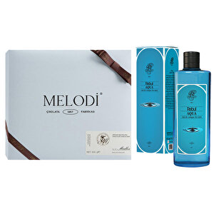 Melodi Madlen Çikolata 600 g + Rebul Aqua Kolonya 250 ml buyuk 1