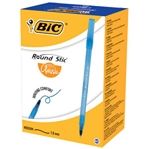 Bic Round Stic Tükenmez Kalem 1 mm Mavi 60'lı Paket Özel Fiyatlı Ürün buyuk 4