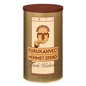 Kurukahveci Mehmet Efendi Türk Kahvesi Teneke Kutu 500 g Özel Fiyatlı Ürün