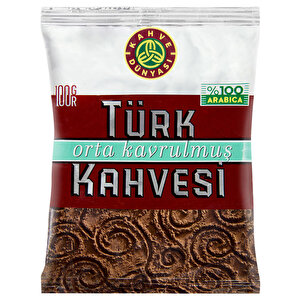 Kahve Dünyası Orta Kavrulmuş Türk Kahvesi 100 g x 12'li Paket Çok Al Az Öde buyuk 2