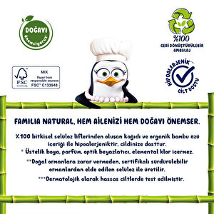 Familia Plus Natural Bambu Tuvalet Kağıdı Üç Katlı 130 Yaprak 15,6 mt - 40 Adet Özel Fiyatlı Ürün buyuk 4