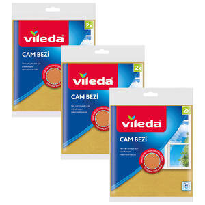 Vileda Cam Bezi 2'li Eko Paket 3 Al 2 Öde