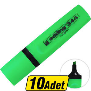Edding 344 Fosforlu Kalem Yeşil 10 Al 8 Öde