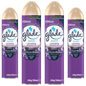 Glade Aerosol Lavanta Ferahlığı 300 ml x 4 Adet Çok Al Az Öde