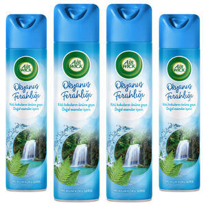 Airwick Aerosol Okyanus Ferahlığı 300 ml x 4 Adet Çok Al Az Öde