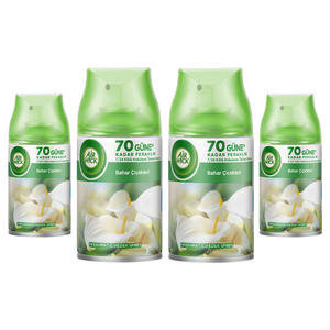 Airwick Freshmatic Oda Kokusu Bahar Çiçekleri 250 ml x 4 Adet Çok Al Az Öde