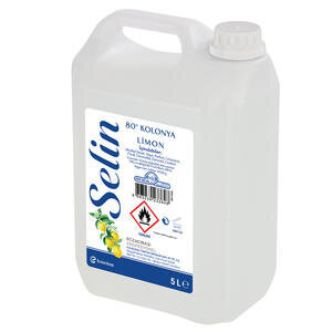 Selin Limon Kolonyası Bidon 5 litre