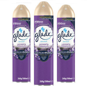 Glade Aerosol Lavanta Ferahlığı 300 ml x 3 Adet Çok Al Az Öde