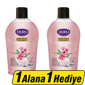 Duru Sıvı Sabun Kiraz Çiçeği 1.5 litre 1 Alana 1 Hediye