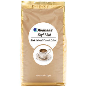 Avansas Keyf-i Ala Türk Kahvesi 500 g Paket