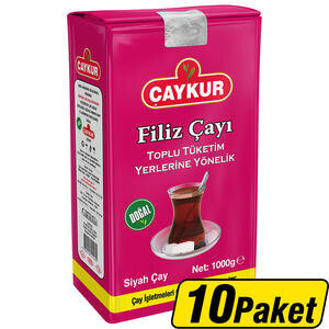 Çaykur EDT Filiz Dökme Çay 1000 g x 10 Paket Çok Al Az Öde