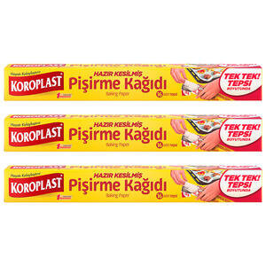 Koroplast Pişirme Kağıdı Hazır Keslmiş 16'lı Paket - 3 Al 2 Öde