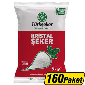 Türkşeker Toz Şeker 5 kg x 160 Paket - Çok Al Az Öde