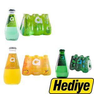 Avşar Yeşil Elma ve Mango & Ananas Aromalı Maden Suyu 24'lü x 200 ml Alımında Doğal Maden Suyu 6'lı Hediye