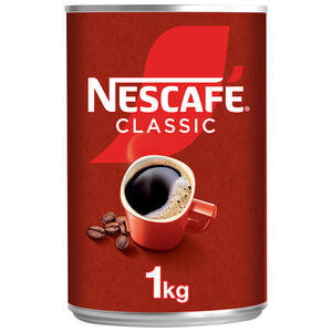 Nescafé Classic Çözünebilir Kahve 1 kg Teneke Kutu