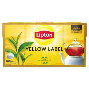 Lipton Yellow Label Demlik Poşet Çay 100'lü