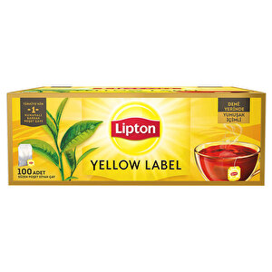 Lipton Yellow Label Bardak Poşet Çay 100'lü buyuk 1