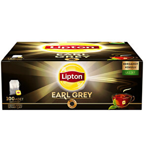 Lipton Earl Grey Bardak Poşet Çay 100'lü buyuk 1