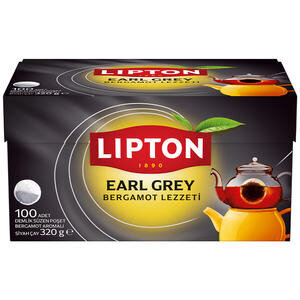 Lipton Earl Grey Demlik Poşet Çay 100'lü