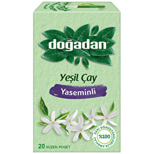 Doğadan Yaseminli Yeşil Çay 20'li buyuk 2