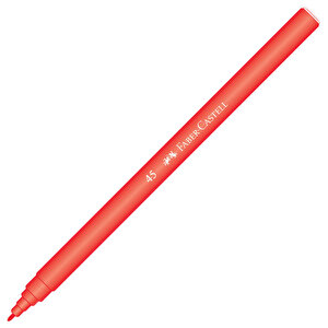 Faber-Castell 45 Keçeli Kalem Kırmızı 10'lu Paket buyuk 2