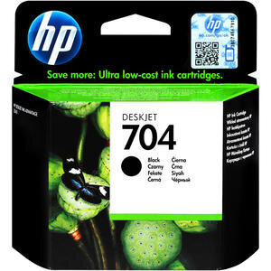 HP 704 CN692AE Siyah Orijinal Kartuş