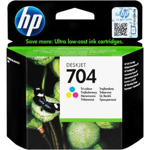 HP 704 CN693AE Renkli Orijinal Kartuş