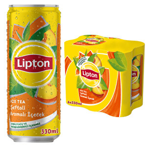 Lipton Ice Tea Şeftali Kutu 6x330 ml buyuk 1