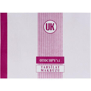 Uk 071 Tahsilat Makbuzu Otokopili