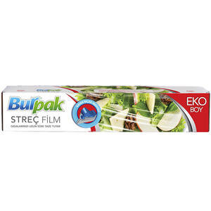 Burpak Streç Film Kutulu 45 cm x 166 m 10 Mikron