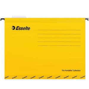 Esselte 90314 Pendaflex Askılı Dosya Telsiz Sarı 25'li Paket
