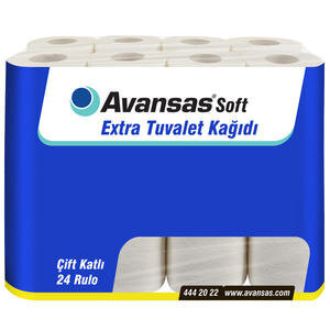 Avansas Soft Extra Tuvalet Kağıdı 24'lü