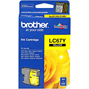 Brother LC67Y Sarı (Yellow) Kartuş buyuk 1