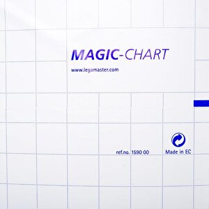 Legamaster Magic Chart Statik Flipchart Kağıdı 60 cm x 80 cm Kareli Markör Kalem Hediyeli buyuk 7