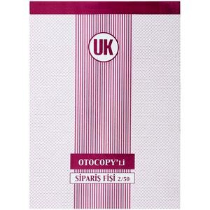 Uk Sipariş Fişi Otokopili 3 Nüsha