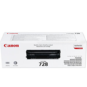 Canon CRG-728 Siyah Toner buyuk 1