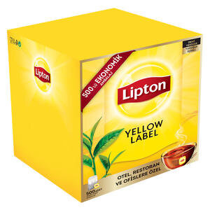 Lipton Yellow Label Bardak Poşet Çay 500'lü